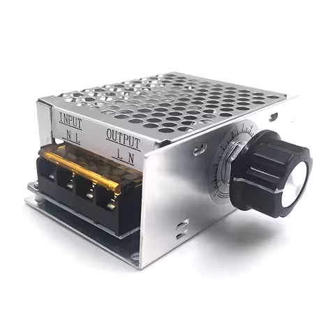 Variator af spænding 220V AC 4000W – Motorhastighedsregulator til el-værktøj, ventilator, emhætte, støvsuger