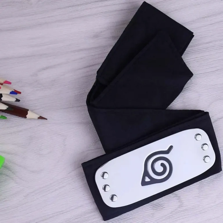 Cosplay-tilbehør Naruto – bandana med Konoha-bladsymbol