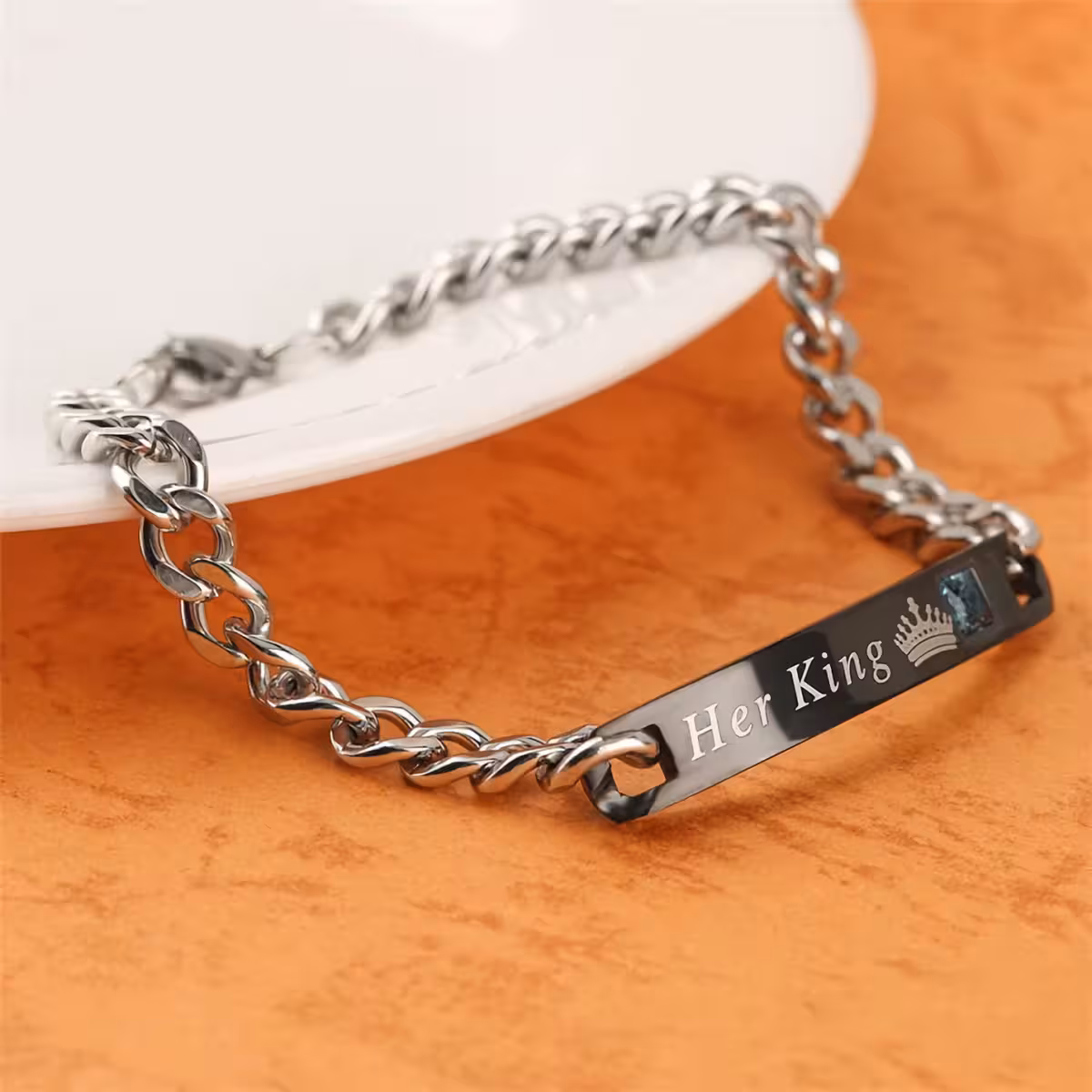 Elegante armbånd, symbolsk kærlig gave til ham og hende