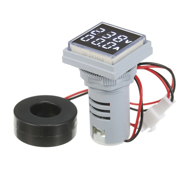 Digital display med høj lysstyrke til AC-målinger