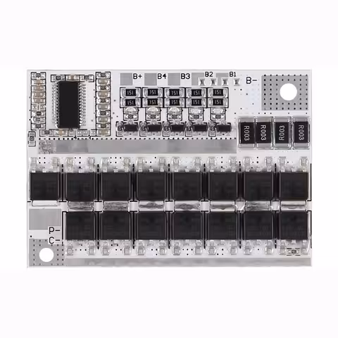 BMS 5S 100A 21V – Beskyttelses- og Balanceringsmodul til Li-Ion 18650 Batterier