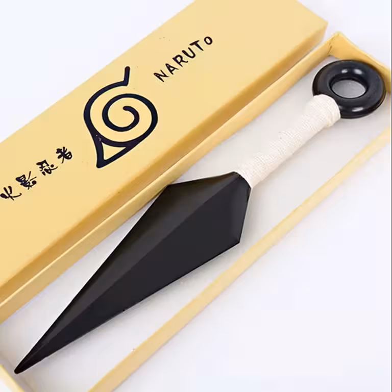 Ninja Kunai Naruto Kniv – ABS Plast 1:1 Replica til Anime Fans