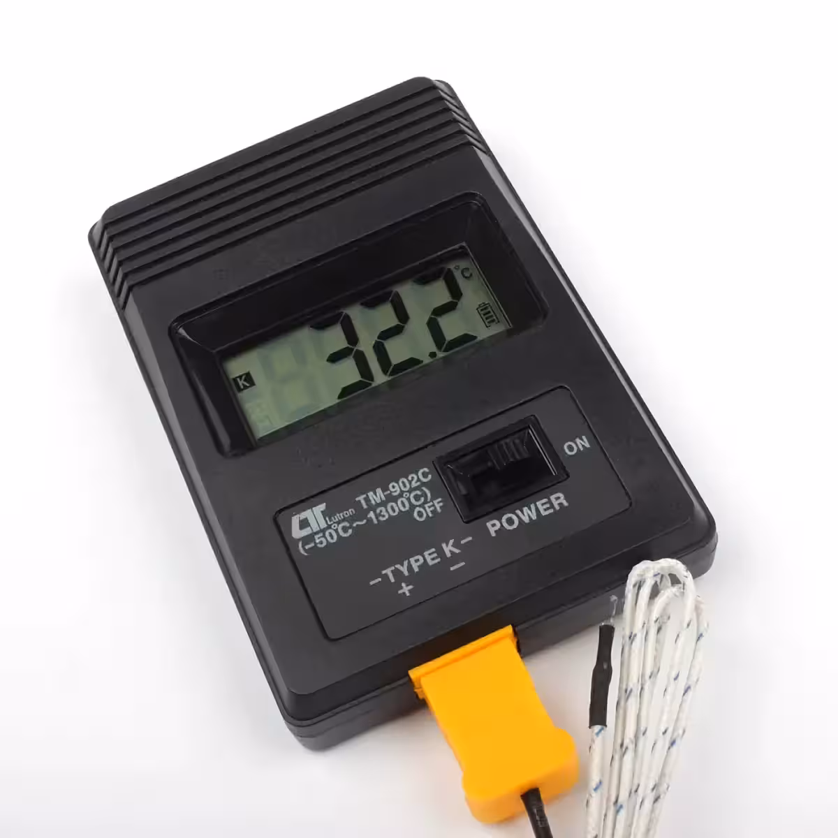 Klar display for temperaturmålinger i professionelle applikationer