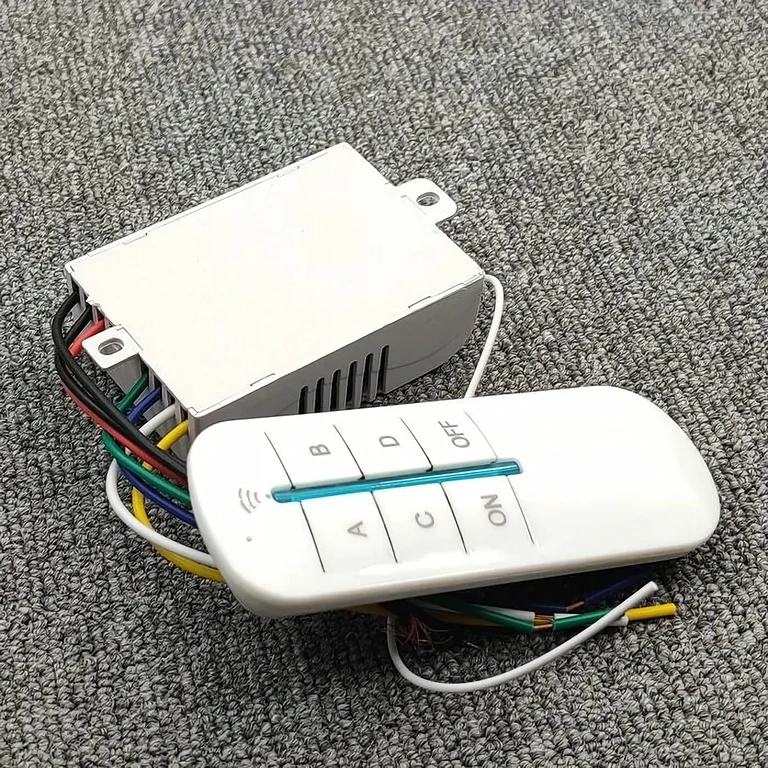 RF lyscontroller med fjernbetjening Lyskontakt med RF-funktion på 433 MHz
