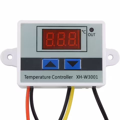 Digital Elektronisk Termostat 220V 10A – Temperaturkontroller til Inkubator, Hønsehus, Drivhus, Maternitet