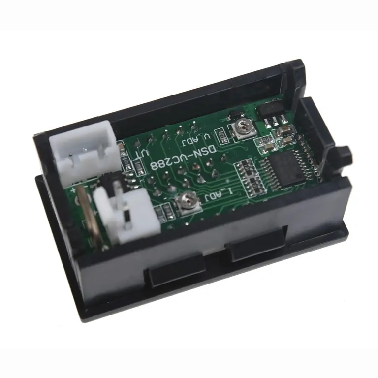 Digitalt voltamperemeter 100V 10A Digitalt instrument til måling af strøm og spænding