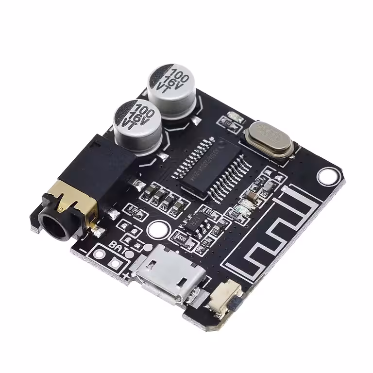 Bluetooth 5.0 VHM-314 Audio Receiver med USB – Biladapter, Ekstern Lydkort, Telefon App