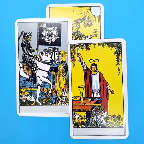 Gypsy Tarot Kort Rider Waite – Fuld Sæt 78 Kort til Spådom og Divination