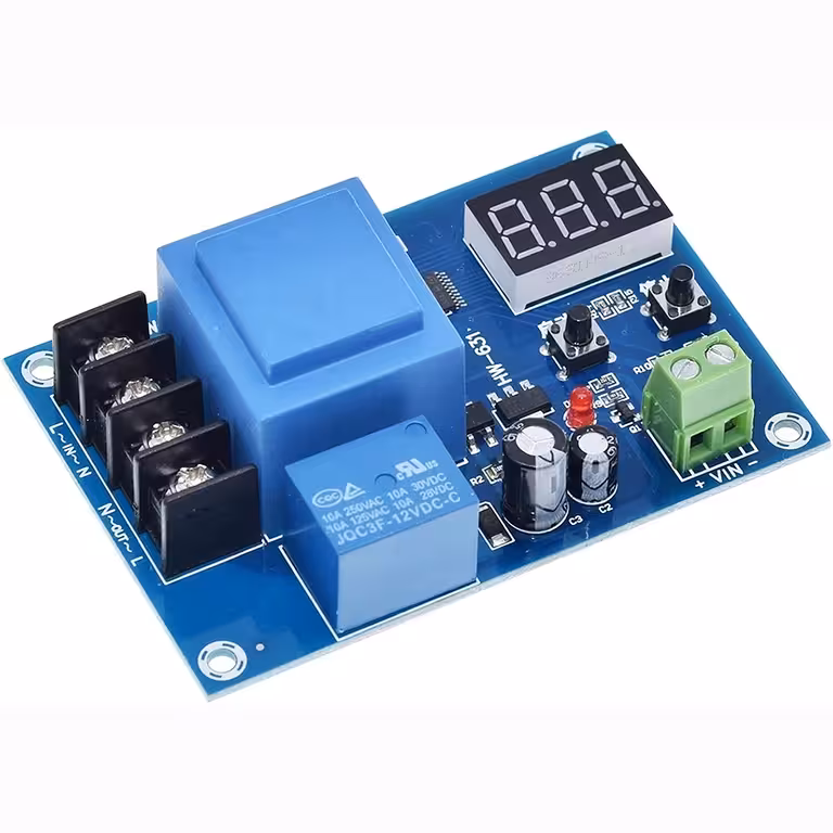 XH-M602 Batteriopladningsmodul, Justerbar Spændingskontrol 3,7V–120V til 12V 24V 48V Bil, Solpaneler og UPS