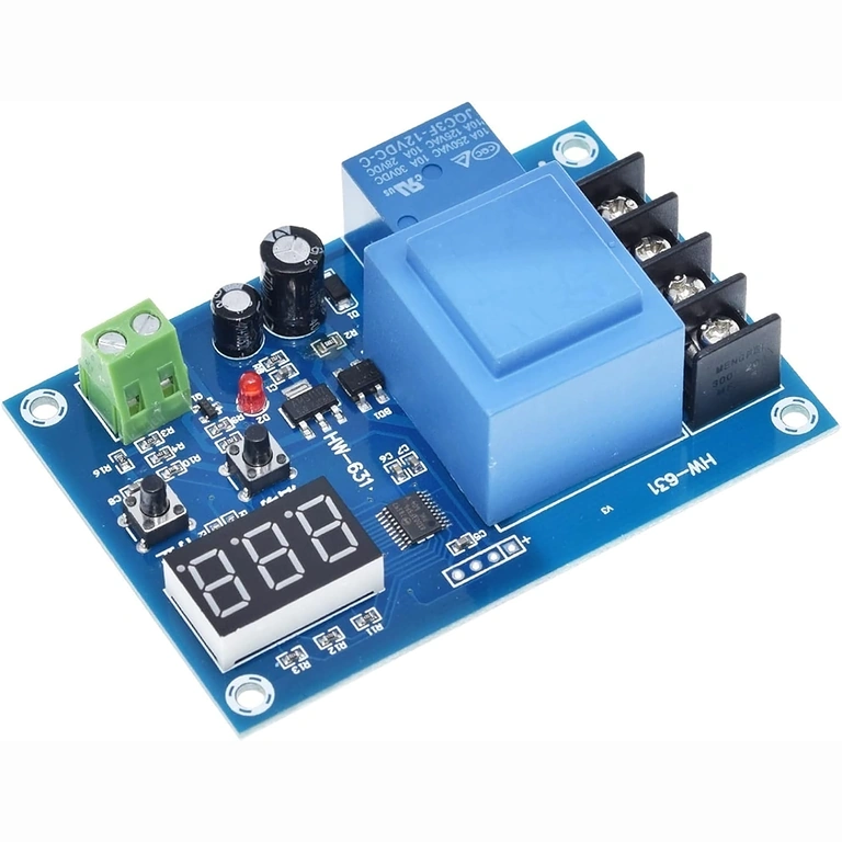 Digital batteribeskyttelsesmodul Digitalt modul med overopladningsbeskyttelse til Li-ion og blybatterier