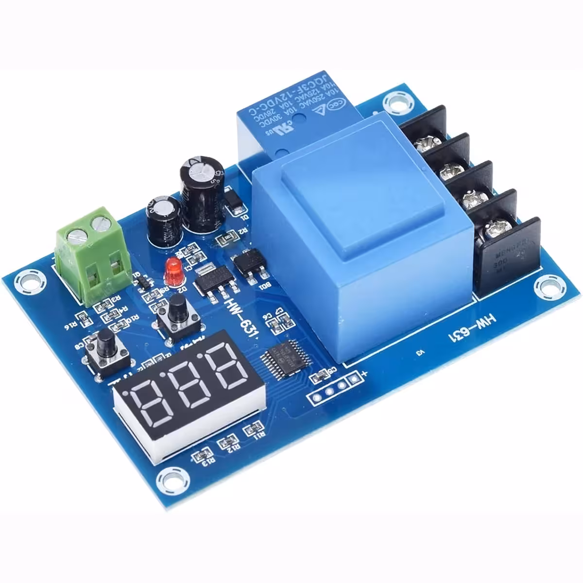 Digitalt modul med overopladningsbeskyttelse til Li-ion og blybatterier