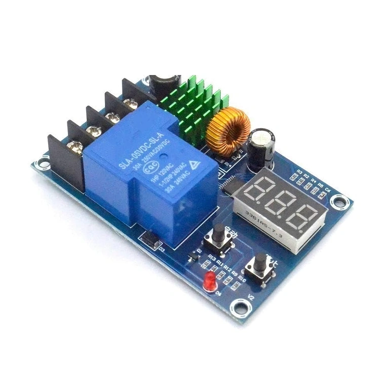 Controller til automatisk stop af batteriopladning XH-M604 Batteribeskyttelsesmodul 6V-60V med automatisk genstart