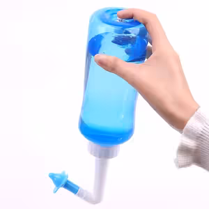 WaterPulse Næseskylle – NETI POT til Rensning af Næse og Allergibehandling