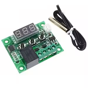 Universal Digital Termostat 12V W1209 med Relæ 20A og Sensor til Temperaturkontrol