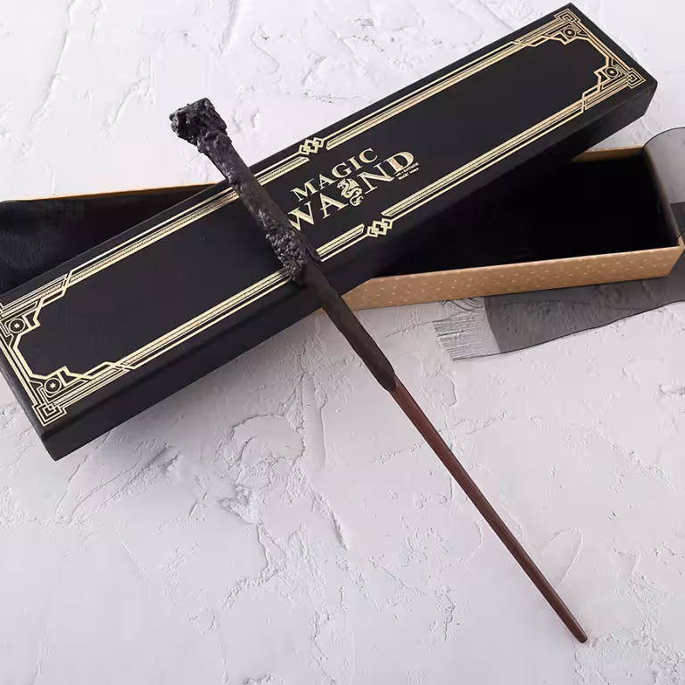 Harry Potter Magisk Tryllestav – Perfekt Gave til Fans, Cosplay og Berømte Trylleformularer