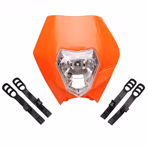 Universal Motorcykel Ansigtsmaske Enduro Cross KTM Supermoto Street Fighter Naked – 12V 35W