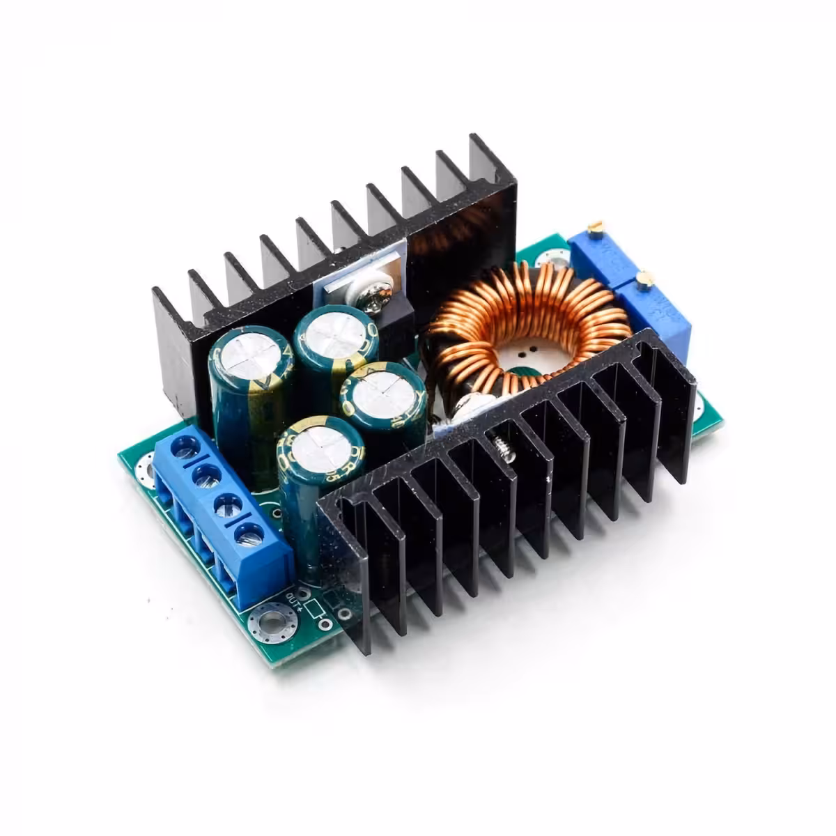 9A DC-DC step-down konverter med justerbar strøm og spænding