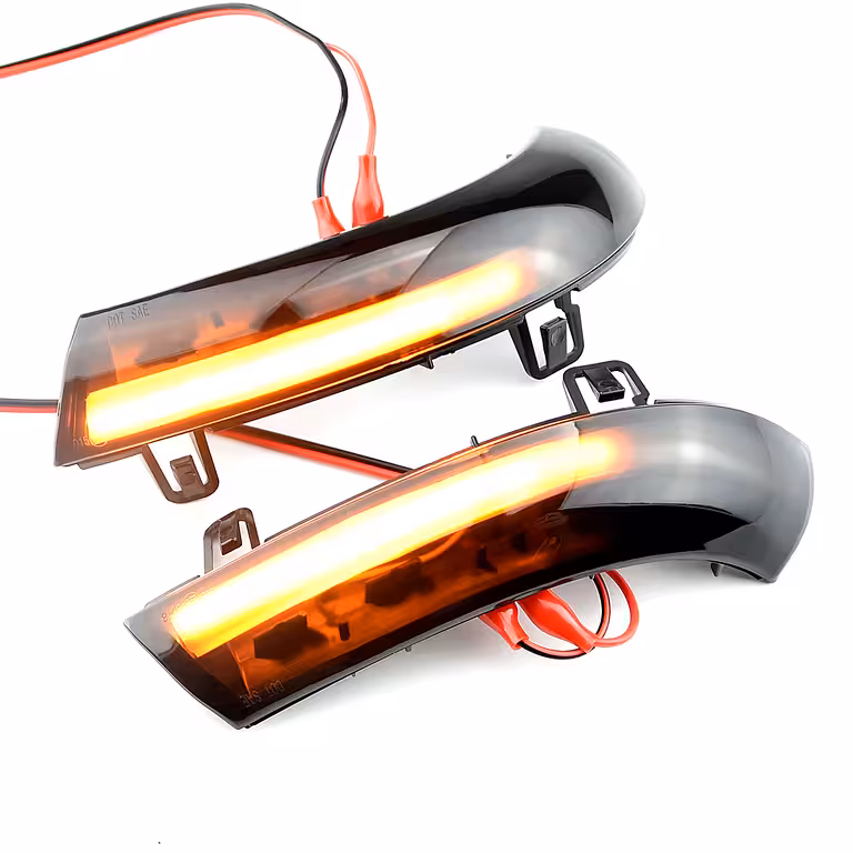 Dynamisk Sekventiel LED Spejlindikator til Golf 5, 6, Passat B6