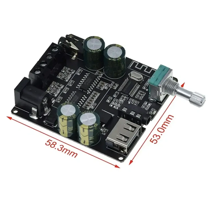 Kompakt Hi-Fi forstærker med Bluetooth Kompakt Hi-Fi modul med Bluetooth-forbindelse