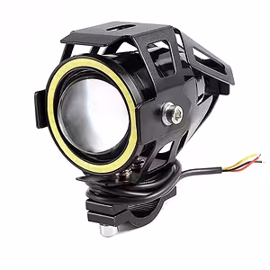 Moto U7 Angel Eyes LED Projektor – Universal Forlygte 12–85V til Motorcykel, ATV, Elektrisk Scooter