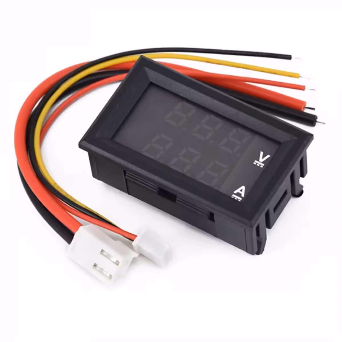 Dobbelt LED-display til elektriske målinger i bil eller panel