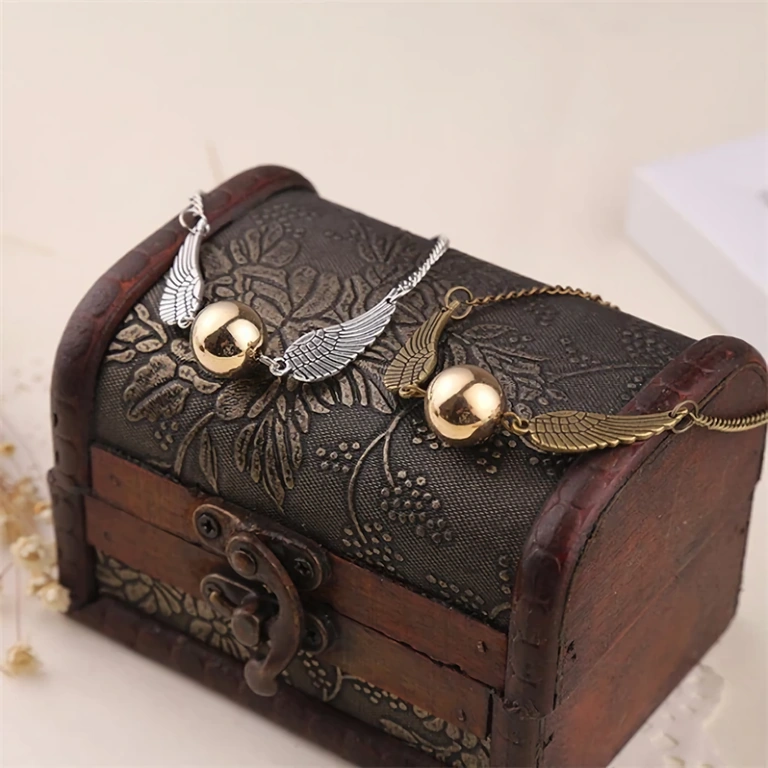 Gavearmbånd med Harry Potter charm Perfekt gave – armbånd med Harry Potter-symboler