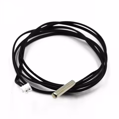 NTC 10K Vand Temperatur Sensor – 1 meter, til Centralvarme og Termostat