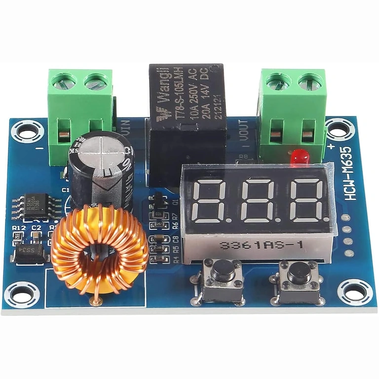 Modul med digital display og automatisk afbrydelsesfunktion, XH-M609