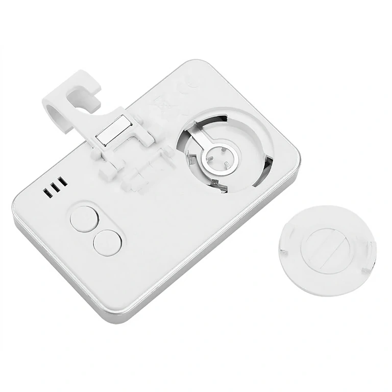 Digitalt termometer med moderne design til værelse, badeværelse eller køkken