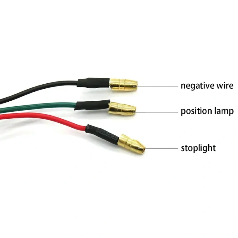 Baglyssæt enduro MX Komplet LED-baglys til MX og enduro motorcykler