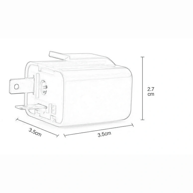 LED blinkrele med hurtig plug-and-play installation