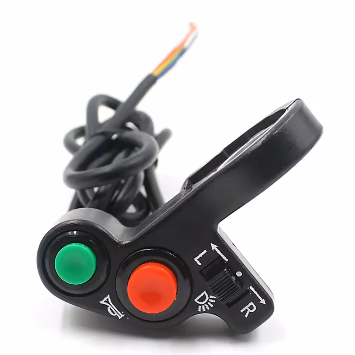 Komplet kontakt med 7 ledninger, kontrol af blink og lys