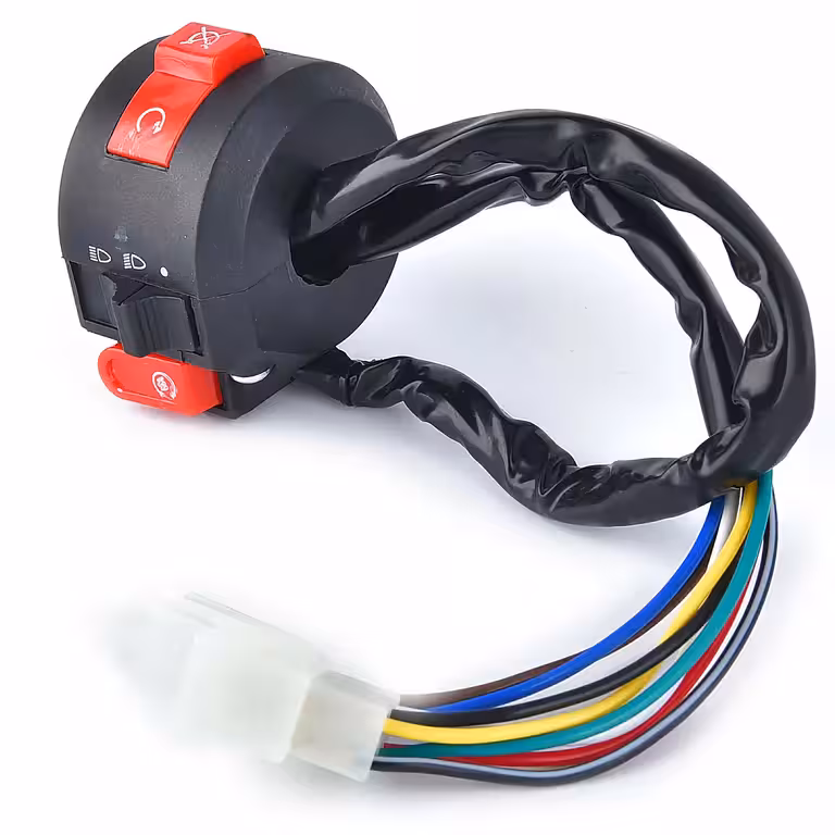 ATV Lys Kontrolblok med Stød – Kompatibel 107cc–150cc
