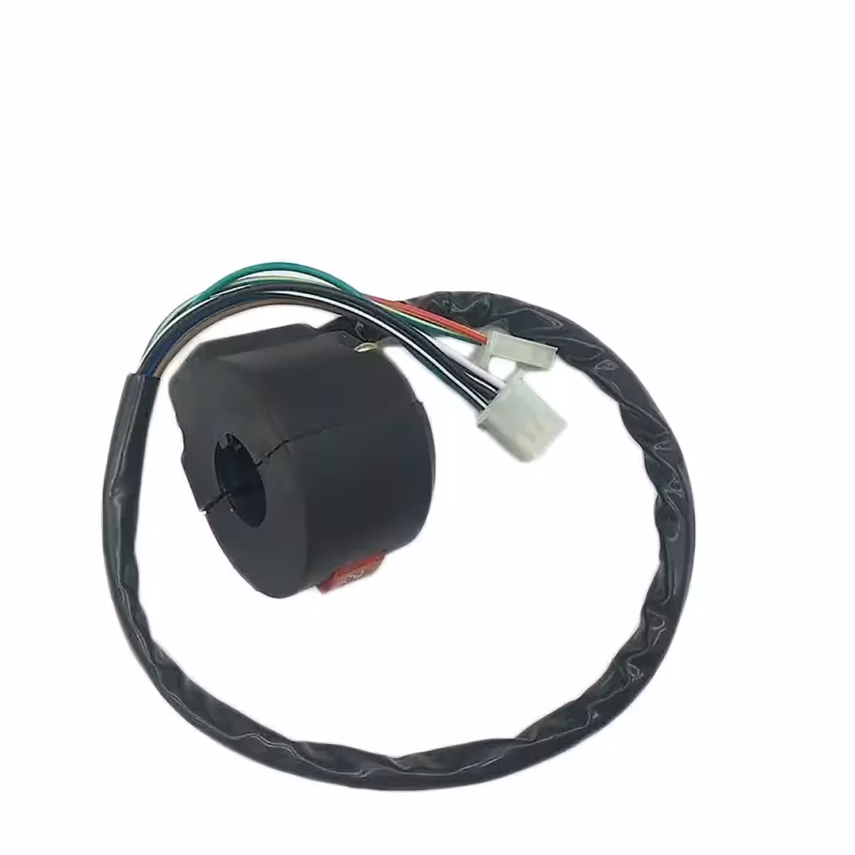 Startknap på ATV-kontakt monteret på styr