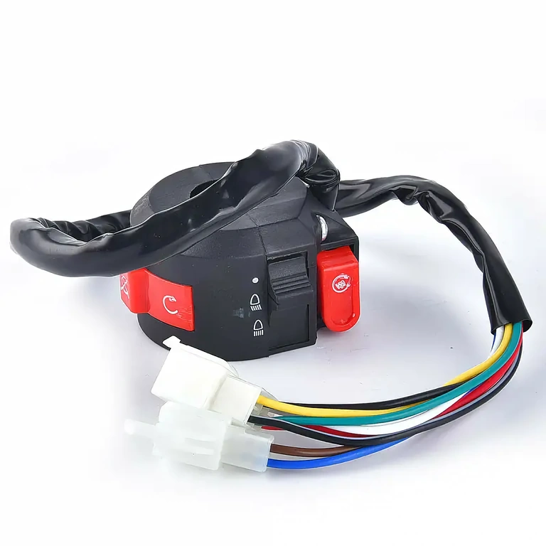 Multifunktionel switch ATV ATV 3-i-1-kontakt: lys, chok, startknap