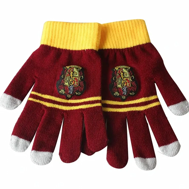 Harry Potter Gryffindor-stil handsker til børn og voksne, perfekt til vinteren