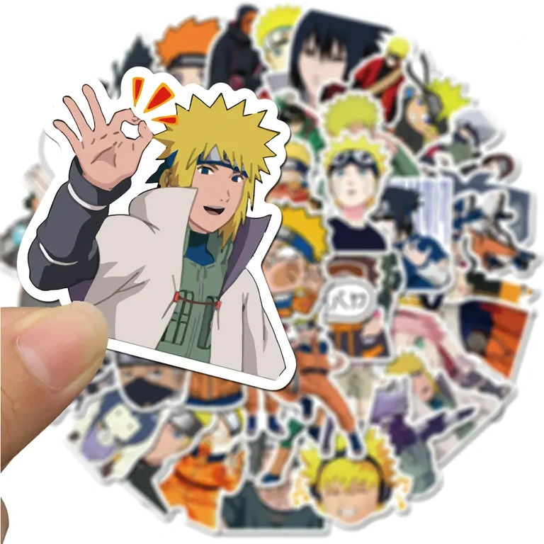 Sjove klistermærker med Naruto Shippuden-figurer