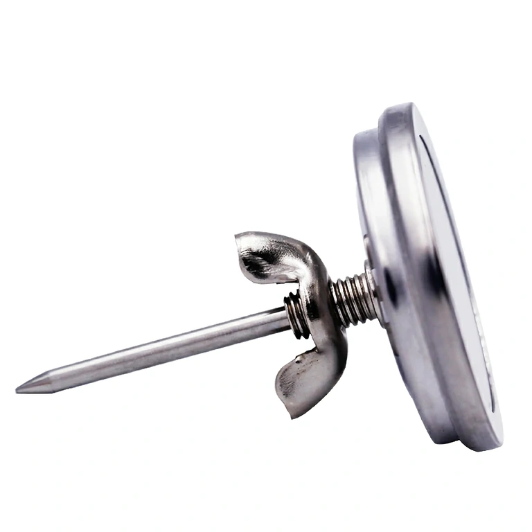 Analogt termometer til ovn og grill Termometer med letlæseligt display, ideelt til grill, ovn og røg