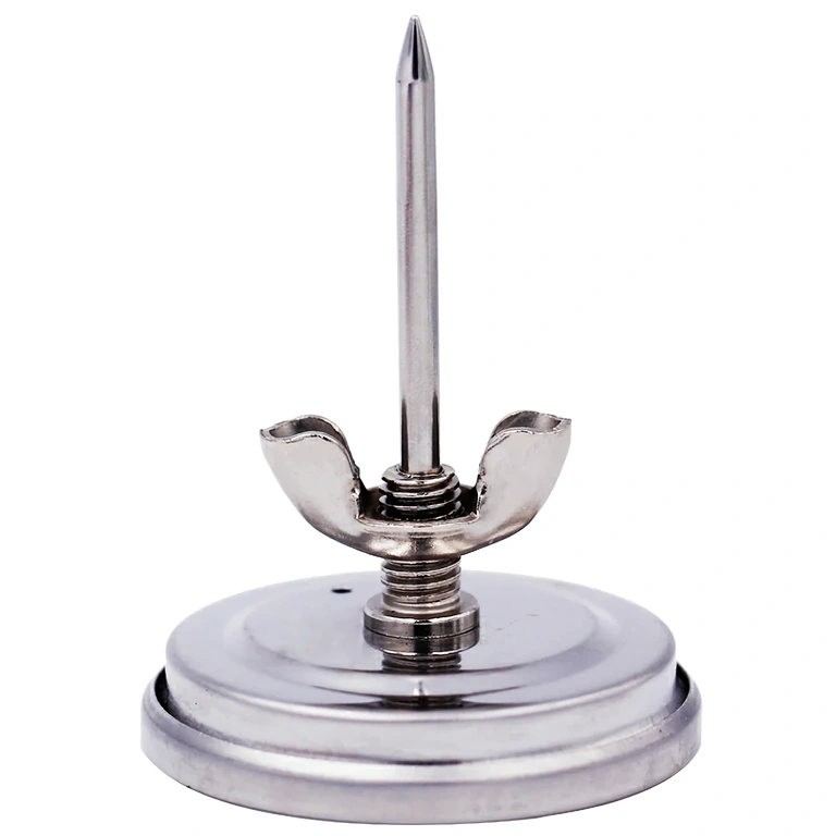 Termometer med klemme til røgovn eller grill Termometer med stav og klemme til fastgørelse på grilllåg