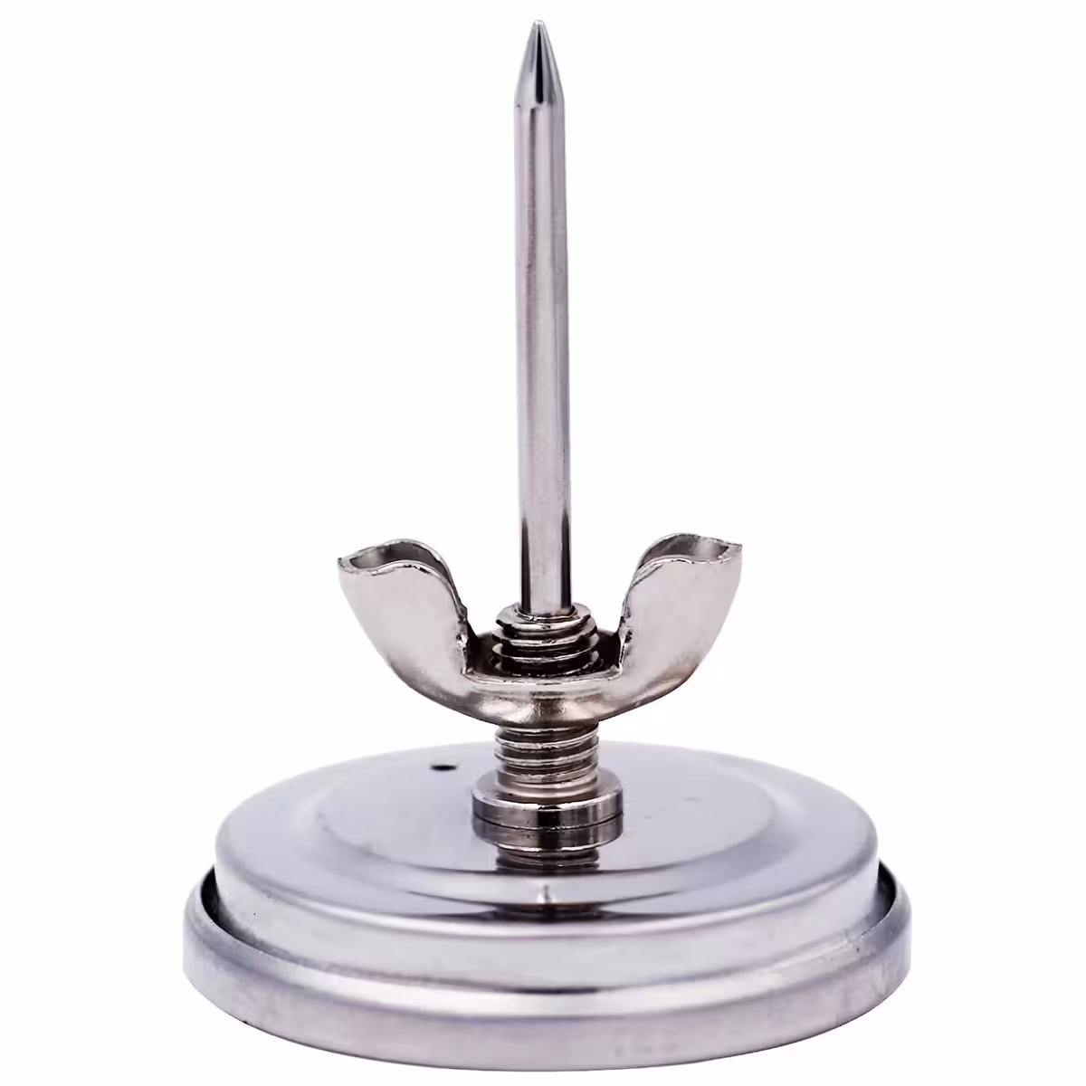 Termometer med stav og klemme til fastgørelse på grilllåg