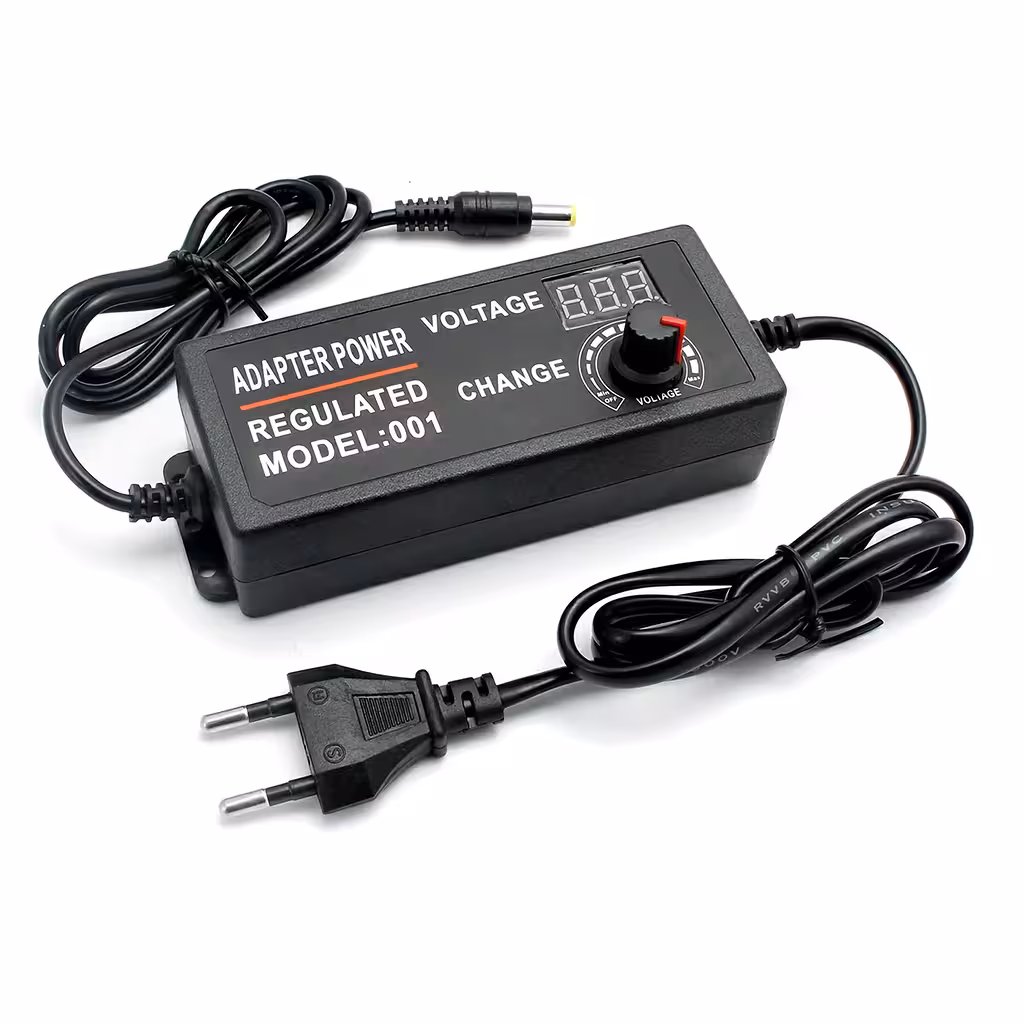 Universel Justerbar Strømforsyning 3V-24V 3A – Variabel Spændingsregulator