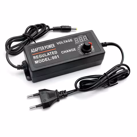 Universel Justerbar Strømforsyning 3V-24V 3A – Variabel Spændingsregulator