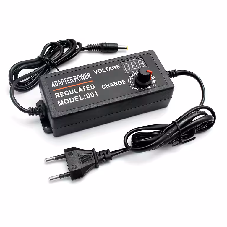 Universel Justerbar Strømforsyning 3V-24V 3A – Variabel Spændingsregulator
