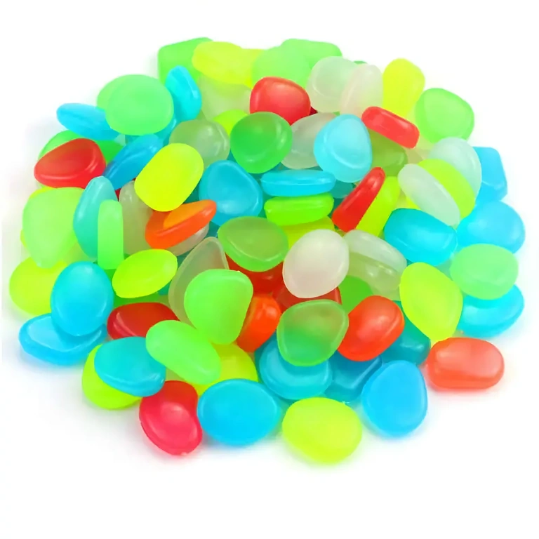 Phosphorescerende dekorative sten til landskabsindretning