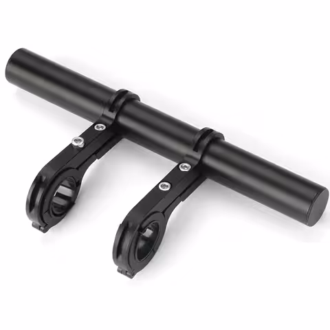 Styrforlængelse til Cykel og Scooter – Tilbehørsholder, Adapter og Aluminium Stang Organizer