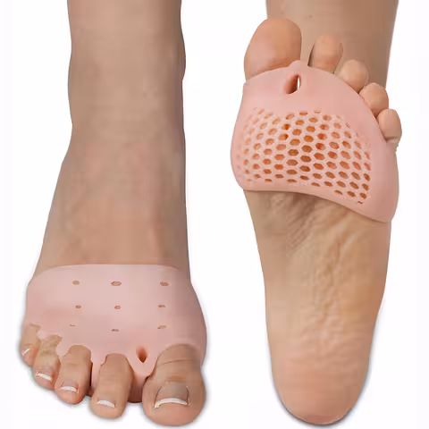 Hallux Valgus Ortopædisk Tåskille – Silikonebeskytter Dag og Nat