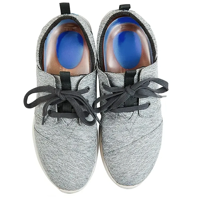 Bløde ortopædiske silikoneindlæg, genanvendelige og vaskbare