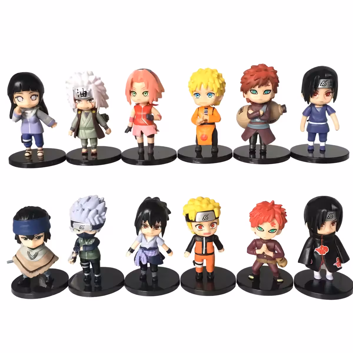 Mini-figurer inspireret af Naruto Shippuden anime