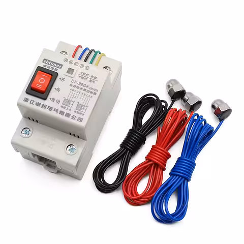 Automatisk Vandniveau Relæ med 3 Sensorer – Elektronisk Regulator til Tank, Bassin og Pool