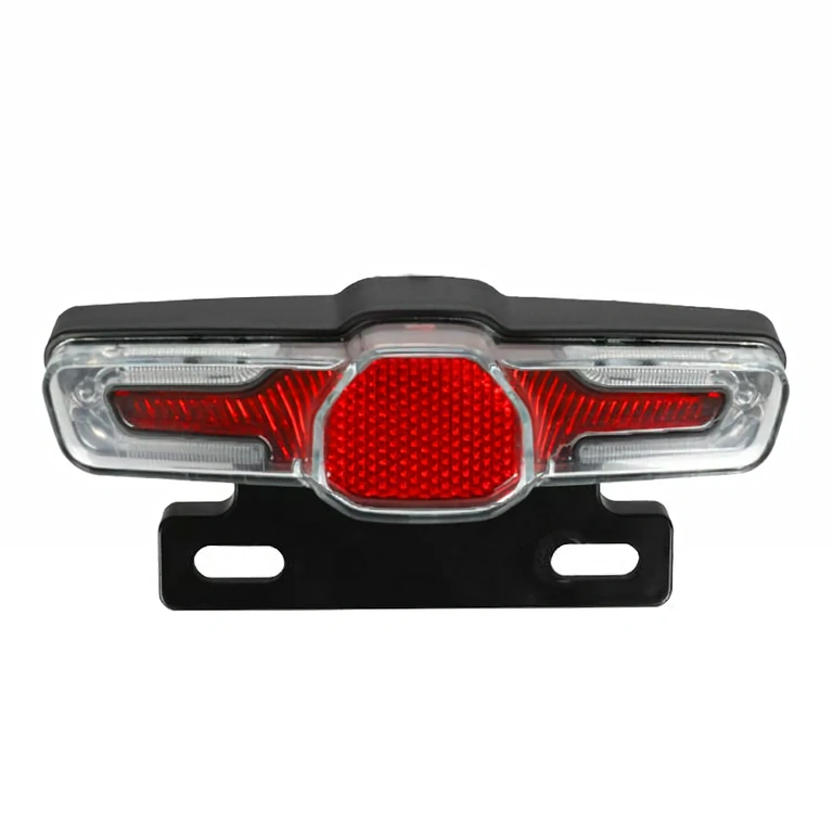 LED-lys til bremsning, blink og positionslys – el-cykel